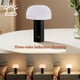 thumbnail image 2 of Lámpara Mesa Inalámbrica LED Con Forma Seta Táctil Recargable Por USB para Y Sala Estar, 2 of 9