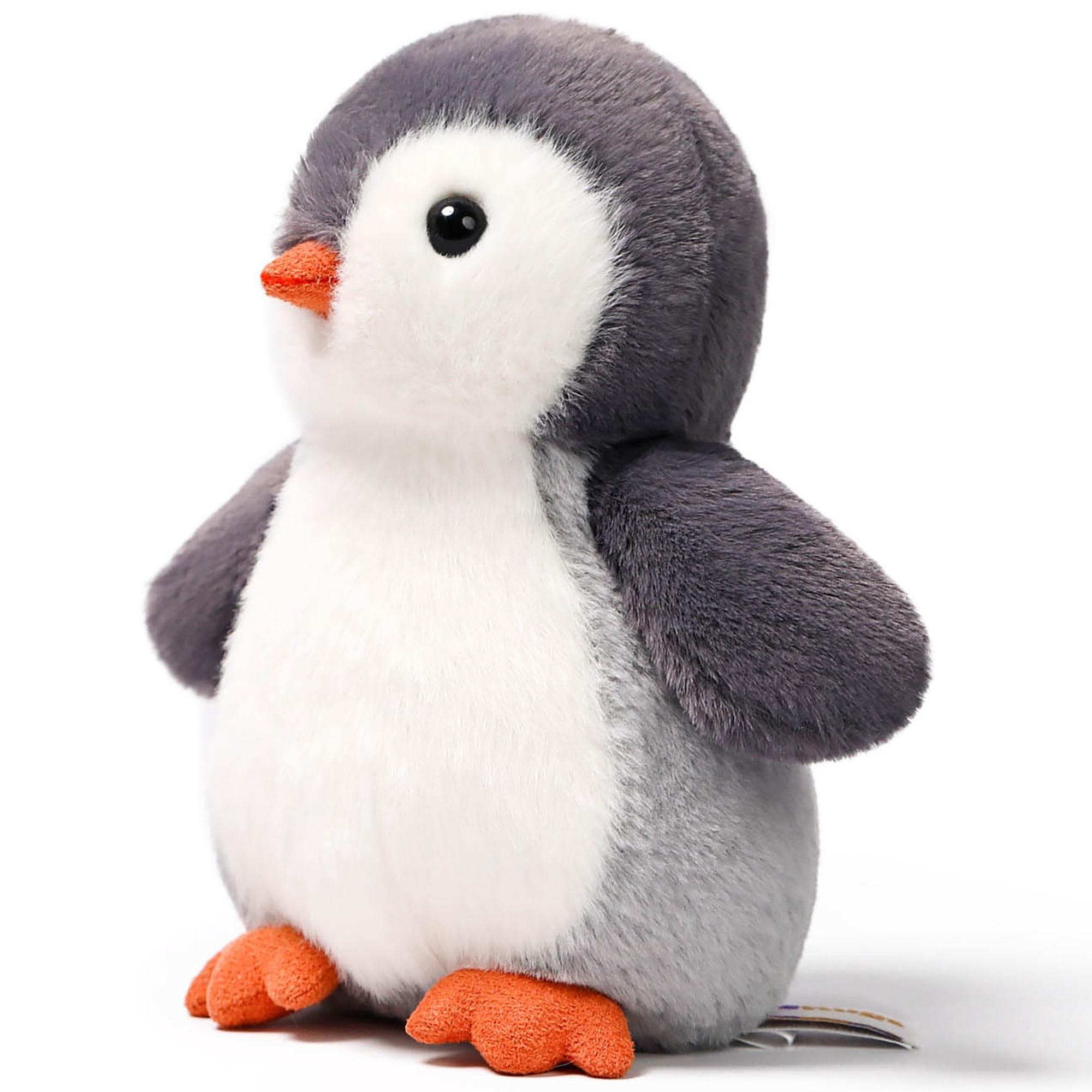 McHugs: Ocean Series - Glacier Penguin - 7" Black-White Stuffed Animal Plush, Soft Weighted Cuddle Toy, Cozy Comfort Play Companion, Baby-Toddler-Kids