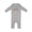 AC-Heather Grey, variant on Mommom Loves Me Childs Baby Romper Coveralls