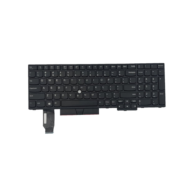 Methold Pieza de teclado Reemplazo profesional Ajuste Reparación eficiente Componente de escritura Reemplazo de teclado de PC para E580 Juegos de teclado y mouse para computadora