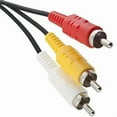 thumbnail image 3 of STARLIGHT- 6 Feet Av To Rca Audio Video Composite Cable Cord For Sony Ps1 Ps2 Ps3 Ps3 Slim, 3 of 6