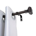 thumbnail image 1 of Utopia Alley D24RB 0.62 in. Single Decorative Drapery Adjustable Curtain Rods for Windows 48 to 86 in. - Oil Rubbed Bronze, 1 of 1