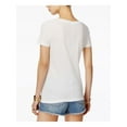 thumbnail image 2 of CARBON COPY Womens New 1101 White Dream All Day Top S B+B, 2 of 4