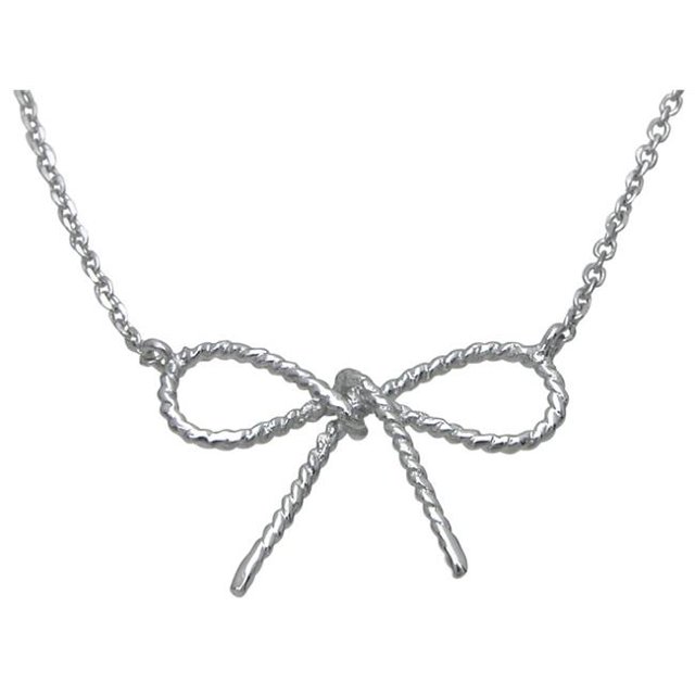 Collier Noeud Papillon en Argent Sterling