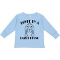 thumbnail image 3 of Inktastic Basset Hound Dog Gift Boys or Girls Long Sleeve Toddler T-Shirt, 3 of 5