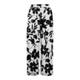 thumbnail image 7 of MEICHEN Dress Pants Women Petite High Waisted Wide Leg Summer Beach Vacation Women's Pants Casual Trousers, 7 of 7