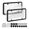 thumbnail image 3 of Universal Frame, Number Plate, with Screws, 6Inchx12inch Auto Accessory for Auto Front and Rear Car Tags Vehicles , White, 3 of 7
