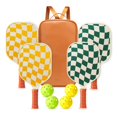 thumbnail image 1 of Juego de palas de pickleball aprobado por Dinkly USAPA con 4 raquetas, 1 of 8