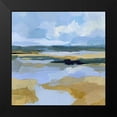 thumbnail image 2 of Barnes, Victoria 12x12 Black Modern Framed Museum Art Print Titled - Seaside Mire II, 2 of 5