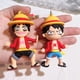 thumbnail image 3 of LLavero de Anime de una pieza para niños, juguetes colgantes de silicona, Luffy, Sauron, Chopper, lindo coche, regalos de cumpleaños, 3 of 5