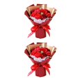 thumbnail image 1 of Inteprter Ramo de flores de jabón Jabón de baño para el Día de la Madre Regalo de San Valentín Púrpura Type1, 1 of 1