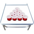 8Foot Professional Beer Pong Table w/ Cup Holes Dry Erase Edition