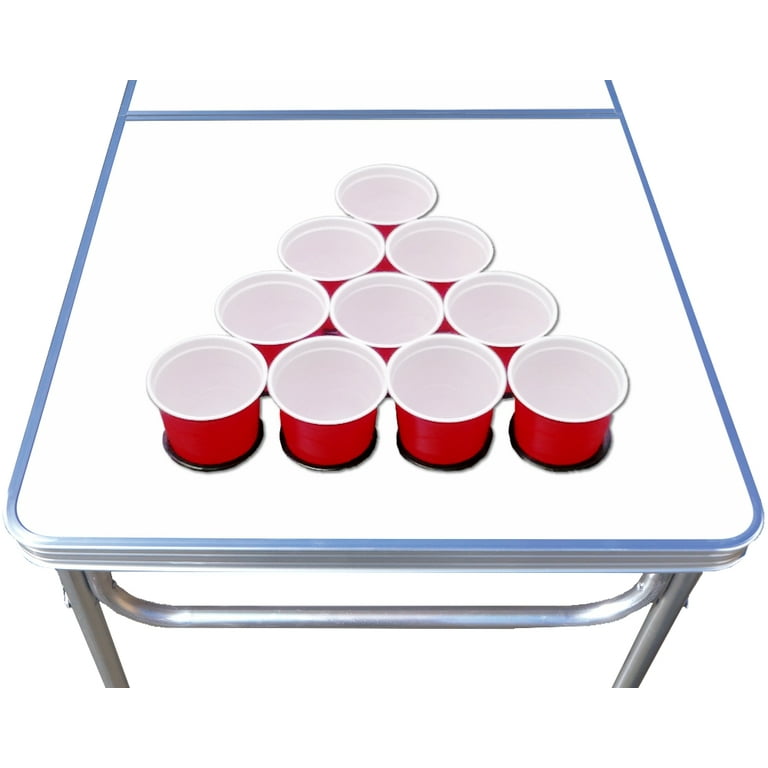  8-Foot Professional Beer Pong Table - Chicago Basketball Court  : Combination Game Tables : Sports & Outdoors