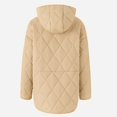 thumbnail image 3 of Vedolay Womens Parkas Winter Coats Mid-Length Hooded Outwear Jackets Casual Outcoats Khaki,M, 3 of 4