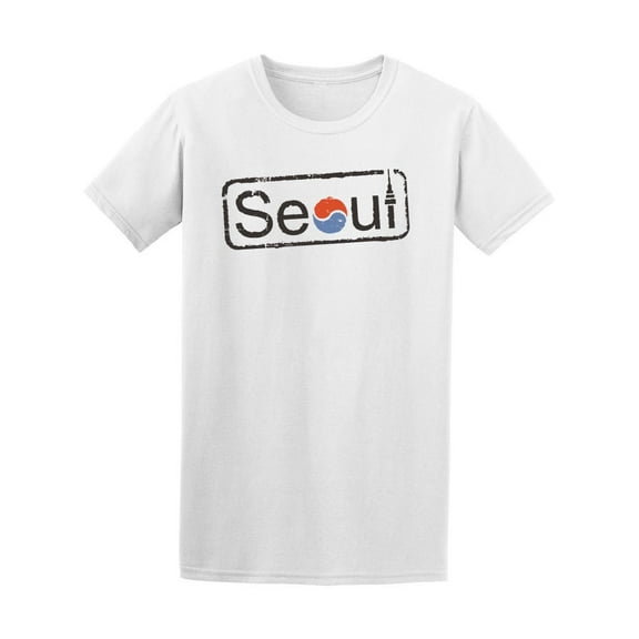 Seoul, Modern Design Art Tee Men's -Image by Shutterstock