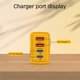 thumbnail image 3 of Cargador GaN 2 en 1 de 120 W, módulo de carga rápida con 2 puertos tipo C y 2 puertos USB, adaptador de carga rápida para teléfono, tableta, portátil, enchufe de pared., 3 of 5