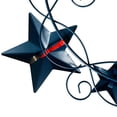 thumbnail image 3 of Hanging Metal Welcome Sign Patriotic Wall Door Decoration, Rustic Americana Star Decorative Sign Front Door Wreath, 3 of 6