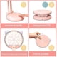 thumbnail image 4 of Lámpara de escritorio LED para niños, lámpara de noche con orejas de gato rosa para niñas, ajustable, 4 of 5