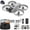 Gray, variant on Rvkxad Drone with Camera for Beginners, LED Light Quadcopter with Altitude Hold Headless Mode, WiFi FPV RC Toy with One Key Takeoff, for Boys Kids