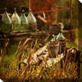 thumbnail image 2 of Outdoor Living and Style Brown and Green Carro Outdoor Canvas Square Wall Art Decor 24" x 24", 2 of 2