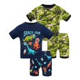 thumbnail image 1 of Pijama DAUGHTER QUEEN para niños pequeños, verano, 100% algodón orgánico, 1 of 7