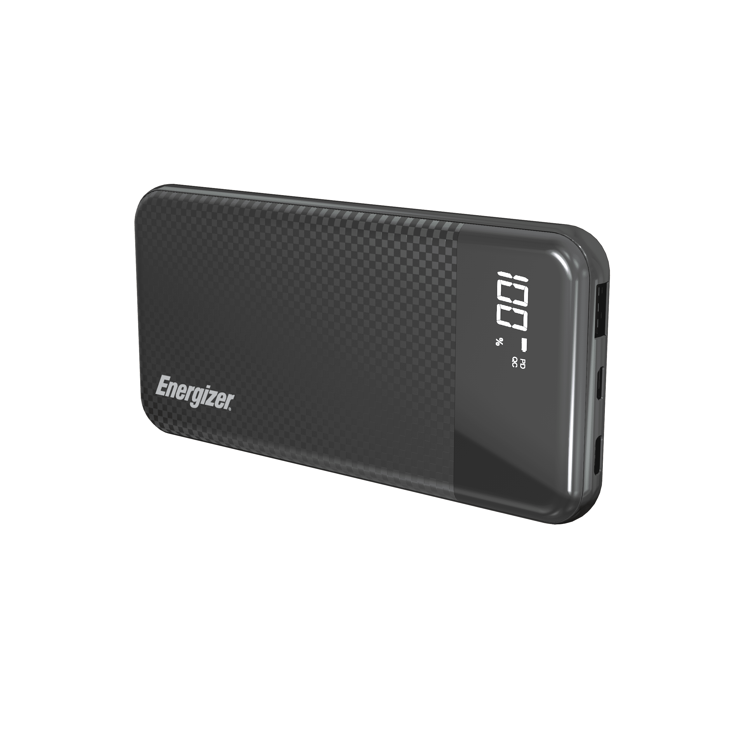 Energizer UE10037PQ BK 10,000 Series Fast-charging Power Bank With 2 USB Ports (black)