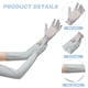 thumbnail image 2 of pares de guantes de protección solar, protectores de brazos alargados de verano, protección UV, conducción al aire libre para mujeres, diseño de malla transpirable 543, 2 of 5