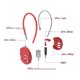 thumbnail image 4 of Candado de seguridad con cable de aleación de zinc Apooke, pequeño candado con contraseña, configura tu propia combinación de candado, cerraduras antirrobo, a prueba de óxido, 4 of 8