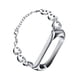 thumbnail image 5 of Correa De Reloj En Forma De Corazón Accesorios De Reloj Correa De Reloj De Pulsera A Prueba De Herrumbre Para Hombres Plata, 5 of 9