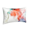 thumbnail image 2 of YFYANG Super Soft Rectangular Plush Cushion Cover (Without Pillow Insert), Modern Watercolor Art Comfort and Non-Pilling Hidden Zip Bedroom Sofa Pillowcases, 20"x30", 2 of 9