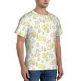 thumbnail image 5 of Rocae Easter Rabbit for Men's Moisture-Wicking Crew Tee - T-Shirt for Sports, Outdoor Activities, and Casual WearLarge, 5 of 9