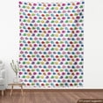 thumbnail image 3 of Ambesonne Colorful Fabric by the Yard Upholstery, Funny Shelled Vivid Snails, 5 Yards, Multicolor, 3 of 4