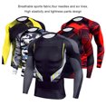 thumbnail image 2 of Minnieouse Camiseta de compresión para hombre, de secado rápido, de manga larga, para gimnasio, Fitness, ropa deportiva, mallas elásticas de camuflaje, Camisetas punto amarillo Minnieouse AP013550-06, 2 of 6