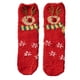 thumbnail image 2 of Medias navideñas con puño de piel sintética • Personajes de reno de muñeco de nieve de Papá Noel • Calcetines de invierno cálidos y gruesos • Fibra de poliéster • 1 par, 2 of 8