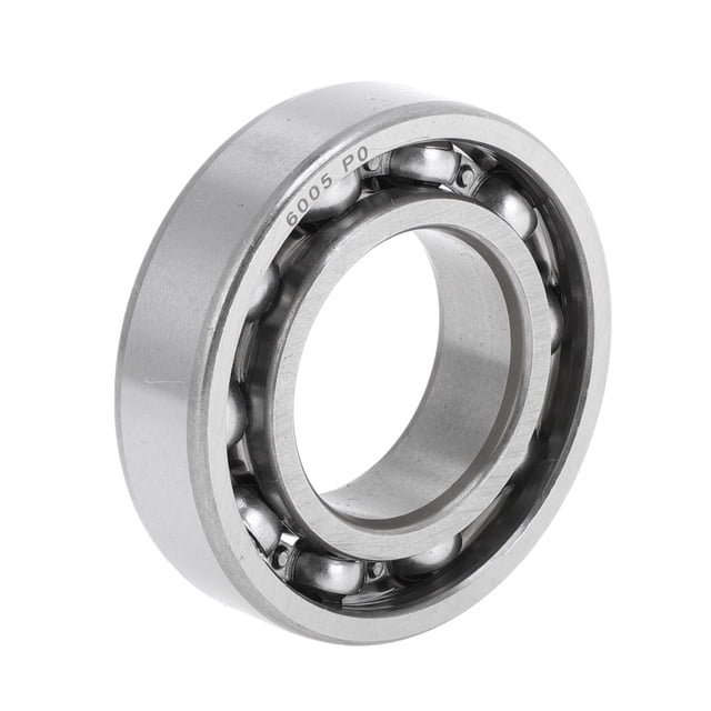 Unique Bargains Roulements à Billes Rainures Profondes 6005 P0 25x47x12mm Roulements Lubrifiés Type Ouvert Ton Argenté Roue de Trottinette Planche à Roulettes