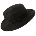 thumbnail image 1 of Sombrero Lanzom para mujer, ala ancha, de paja, para barco, plegable, 1 of 6
