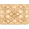 thumbnail image 1 of Ahgly Company Indoor Rectangle Abstract Orange Contemporary Area Rugs, 8' x 12', 1 of 1