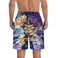 thumbnail image 4 of Yu-Gi-Oh Mens Swim Trunks Quick Dry Board Shorts with Mesh Lining Beach Shorts Swimwear Bathing Suits, 4 of 7