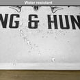 thumbnail image 6 of Ambesonne Hunting Place Mats Set of 4, Vintage Emblem, Standard Size, Black and White, 6 of 6