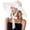 White, variant on Women Lace Beach Sun Hat Floppy Wide Brim Fishermen Hat Foldable Bowler Bucket Cap Outdoor Travel Sunshade Cap Church Hats