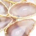 thumbnail image 3 of Natural Color Agate Light Table Slices, June&Ann 10 Pcs Irregular Polished Agate Slab Cards Healing Crystals Geode Stones for Home Decoration & Jewelry Making, 3 of 5