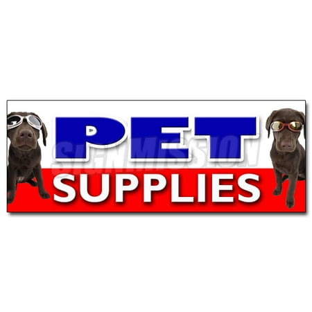 walmart puppy supplies 48 quot pet supplies decal sticker pets accessories fish vet verternarian marketing walmart puppy supplies 48 quot pet supplies decal sticker pets accessories fish vet verternarian marketing