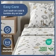 thumbnail image 6 of CGK Linens 4-Piece Cute & Cozy Kids Sheet Set - Queen Size Kids Bedding With Vibrant Designs For Boys, Girls, Teens, Toddler, Outer Space, 6 of 7