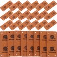 thumbnail image 3 of Miangastore 50pcs Handmade Labels Leather Labels Crochet Labels Clothing Labels with Holes, 3 of 8
