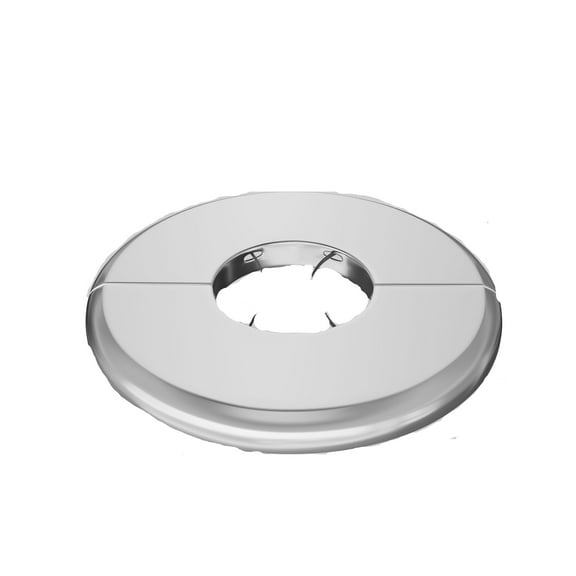 Jones Stephens F04150 1-1/2 Ips Chrome Hvy Ga Floor / Ceiling Plate - Chrome