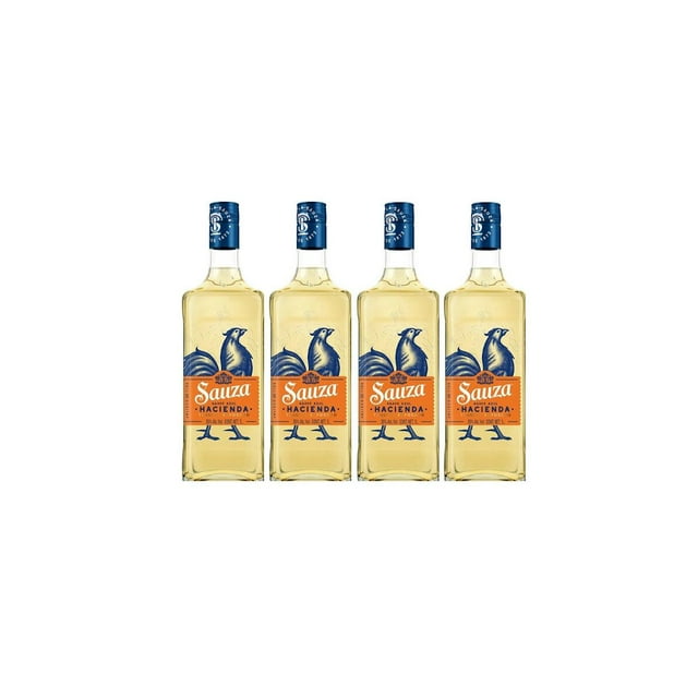 Pack de 4 Tequila Sauza Hacienda Reposado 1 L