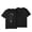 02-Black, variant on Tshirts Shirts for Women Graphic Casual Soft mit Print Short Sleeve Boyfriend Crewneck Plus Size Print Lightweight Womens Tops Pink Size S