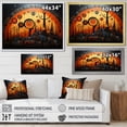 thumbnail image 4 of Designart "African Tribal flow III" African Tribal Floater Framed Wall Decor, 4 of 7