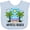AE-Light Blue, variant on Inktastic Summer Vacation in Myrtle Beach Boys or Girls Baby Bib