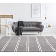 thumbnail image 6 of United Weavers Celestial Gadreel Contemporary Stripe Accent Rug, Grey, 1'11" x 3', 6 of 6